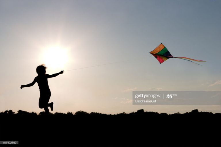 Kites: colored freckles of exhilaration