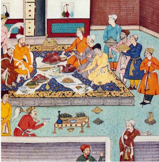 Feasting and Gift Giving of food in Mughal period: Food as a political symbol