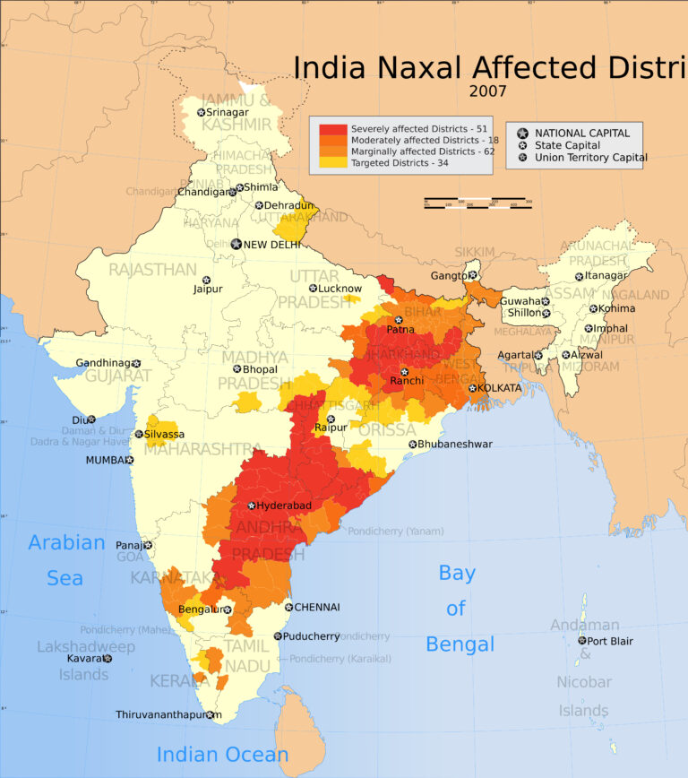 Naxalism: An Internal Threat To The Indian Territory